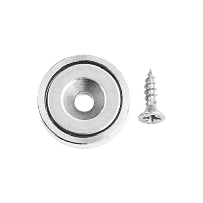 Obrázek Connex DY7100011 kotouč magnetický Neodym s kulatý otvor, přilnavost 7,5 kg, 1.6 X 0.45 X. 35 cm