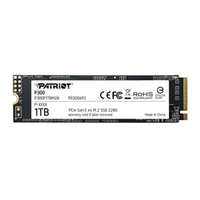 Obrázek Patriot P300 M.2 PCIe Gen 3x4 1 TB SSD