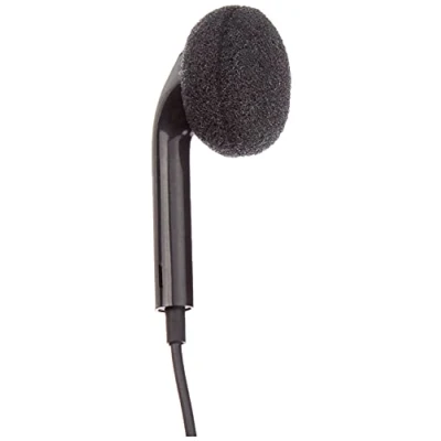 Obrázek System s Einohr Mono Headset Sluchátka dálkovým ovládáním pro smartphone mobilní telefon tablet PC černá