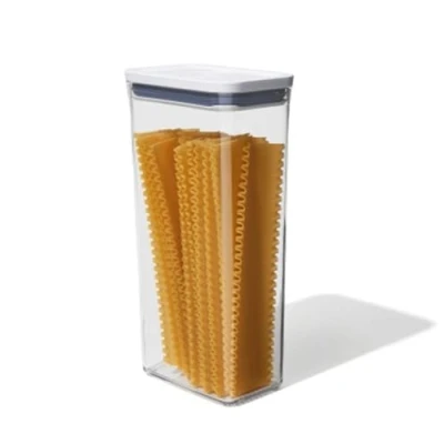 Obrázek OXO Good Grips POP Behälter luftdichte, stapelbare Aufbewahrungsbox mit Deckel für Lebensmittel 3,5 l Nudeln und mehr, Weiß