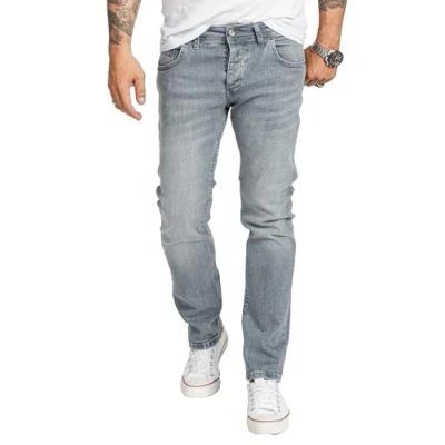 Obrázek Rock Creek Pánské Džínové kalhoty Denim Stretch Regular Fit Stonewashed W29 W44, Rc 2412 světle šedá, 44 W/32 L