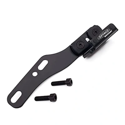 Obrázek Artago K403 Univerzální držák pro zámek brzdového kotouče motocykly 30 x 14 a 10, odnímatelná opěrka, černá