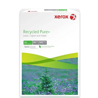 Obrázek Xerox 003R98756 Recycled Pure + prostředí pro/Papír Do tiskárny, DIN A4, 80 g/m2, 500 listů, Bílá