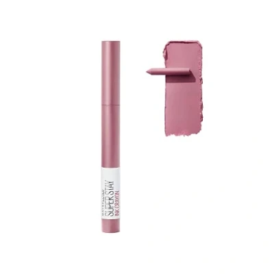 Obrázek Maybelline New York Rtěnka, Super Stay Ink Crayon, matná a dlouhotrvající, č. 30 Seek Adventure, 1,5 g