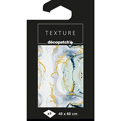 Obrázek Décopatch TD797C 1 Bogen 40x60cm Papier Motiv Texture, Marmor foil