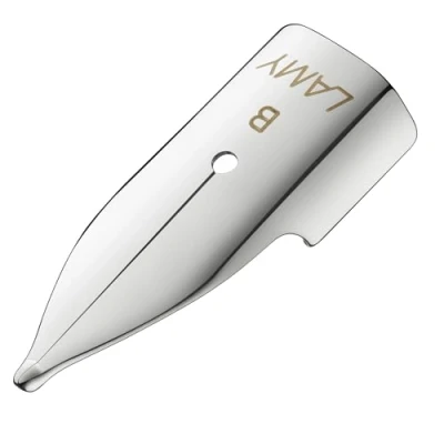 Obrázek LAMY z 53 pero 888 náhradní leštěné ušlechtilé oceli ve stříbrné barvě tloušťka pera B, 1 kus (balení ks)