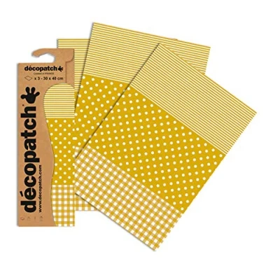 Obrázek Décopatch C543O Blisterpackung mit 3 gleichen Bögen, No. 543, 30x40cm, 1 Pack