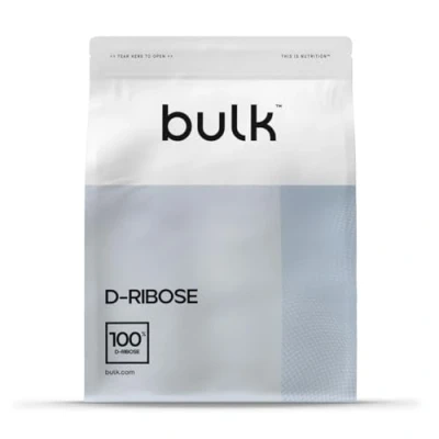 Obrázek Bulk D ribózový prášek, 500 g, 100 porcí, balení se může lišit