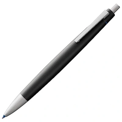 Obrázek Lamy 2000 black 4barevné kuličkové pero vícebarevné (černé, modré, červené, zelené) s viditelnou mechanikou vč. náplní do kuličkového pera M 21 v černé, červené a zelené