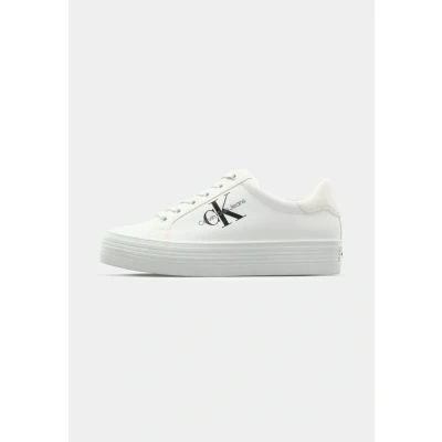 Obrázek Calvin Klein Jeans VULC Flatform Laceup Tenisky, Ženy, Velikost: 37, Bright white boty
