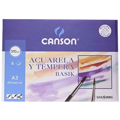 Obrázek Canson 402393 akvarelový papír, 6 listů