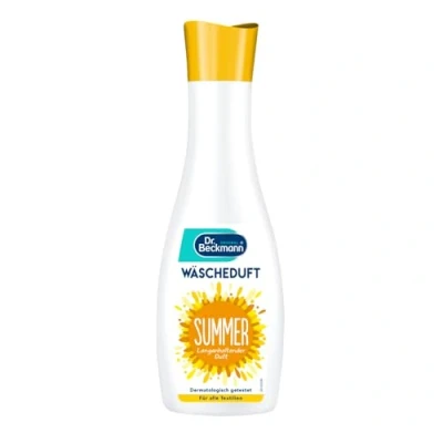 Obrázek Dr. Beckmann Vůně prádla Summer pro svěží a dlouhotrvající vůni bez aviváže všechny textilie 250 ml