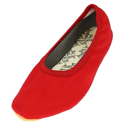 Obrázek Beck Unisex Basic 060 dětské gymnastické boty, červená