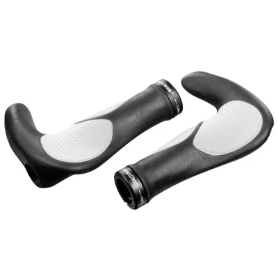 Obrázek ergotec Rukojeti na řídítka Aksb 09.2/2, černá/bílá, 61536001