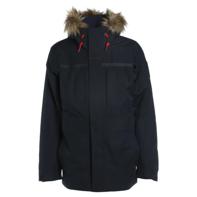 Obrázek Helly Hansen Coastal FAUX FUR HOOD Vodotěsná bunda, Muži, Velikost: Large, Navy
