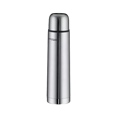 Obrázek TC Beverage Bottle 0,70 l, ocelová mat, termoláhev z ušlechtilé oceli, 12 h horká / 24 studená, absolutně těsná se šroubovacím uzávěrem a pohárkem, do univerzity, školy, kanceláře, na cesty, od