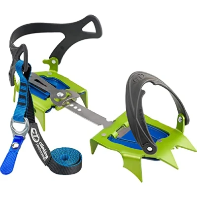 Obrázek Climbing Technology Unisex Snow Flex Classic stoupačky pro dospělé, zelené, Taglia Regolabile