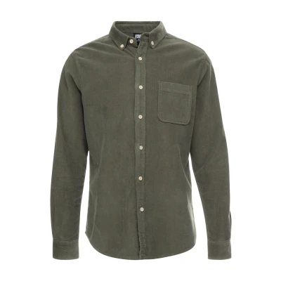 Obrázek Urban Classics Corduroy Košile, Muži, Velikost: 3XL, Olive