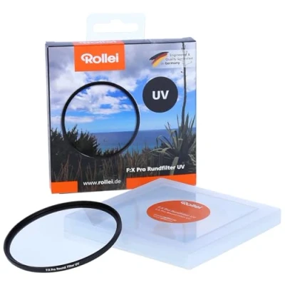 Obrázek Rollei F:X Pro kulatý filtr (77 mm, UV filtr) šroubovací z Gorilla®* sklo s vysokou věrností barev a neodrazovou schopností