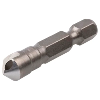 Obrázek wolfcraft Querlochsenker ∅ 8 mm I 4370000 mit Sechskantschaft Zum Entgraten und Ansenken von Bohrlöchern in Holz, NE Metall Kunststoff Made Germany