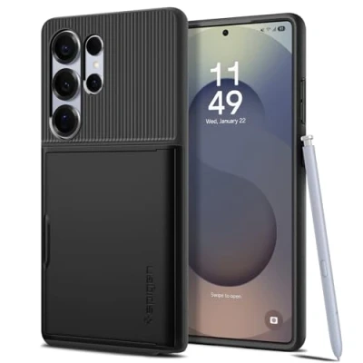 Obrázek Spigen Slim Armor CS pouzdro kompatibilní se Samsung Galaxy S25 Ultra černé
