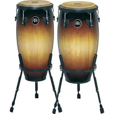 Obrázek Meinl Percussion HC512VSB Wood Conga Set, Headliner Series, průměr 27,94 cm (11 palců) a 30,48 (12 palců), vintage sunburst