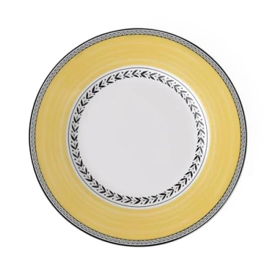 Obrázek Villeroy &amp; Boch Audun Ferme snídaňový talíř 22 cm, jídelní s hravým květinovým dekorem, vhodný do myčky nádobí, mikrovlnné trouby, talíř, prémiový