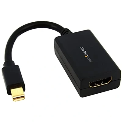 Obrázek StarTech.com mini DisplayPort na HDMI adaptér s až 1920x1080 mDP k (konektor/zdířka) DP konvertor (MDP2HDMI)
