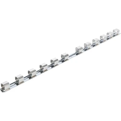 Obrázek BGS 3460 nasazovací kolejnice s 12 sponkami 20 mm (3/4&quot;)