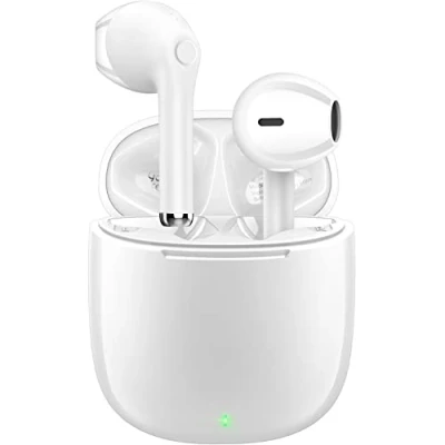 Obrázek yobola Bluetooth sluchátka in ear, bezdrátová 5.1 HiFi stereo zvuk, IPX5, vodotěsná, sluchátka, vestavěný mikrofon, pro chytrý telefon