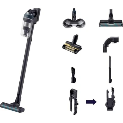 Obrázek Samsung Staubsauger VS20C852FTB/WA Jet 85 Premium, Leistung 210 W, kabelloser Staubsauger, bis zu 60 Minuten Akkulaufzeit