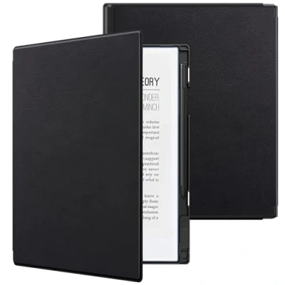 Obrázek TiMOVO pouzdro kompatibilní s Remarkable 2 tablet, tenký lehký stojan tvrdou zadní stranou a držákem tužky Paper Tablet 10,3&quot; 2020, černé