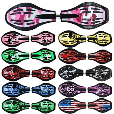 Obrázek FunTomia Waveboard s LED válečky a Mach1 ložiskem vč.tašky CD