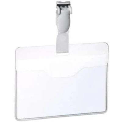 Obrázek Durable Štítek pro návštěvy, 25 kusů, 60 x 90 mm, průhledný