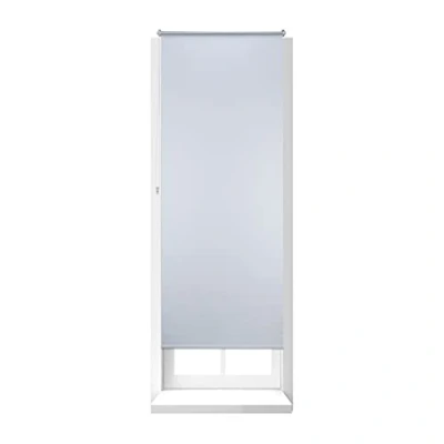 Obrázek Relaxdays Termo zatemňovací roleta, ochrana proti horku, roleta s bočním tažením, Klemmfix bez vrtání, 80 x 210, látka 76 cm, bílá