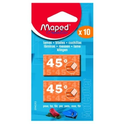 Obrázek Maped M094593 náhradní čepele 45 pro mat Cutter, 2 x 5 čepelí