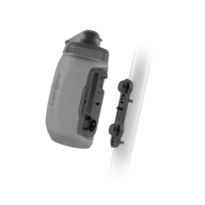 Obrázek Fidlock Twist Bottle 450 Bike Base včetně držáku na kolo upevnění šrouby kouřová Bidon