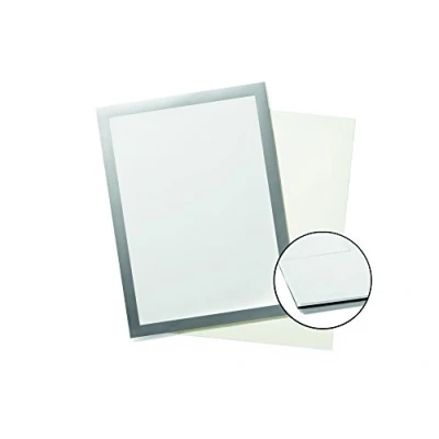 Obrázek Durable Informační rám Duraframe Grip (A4, se suchým zipem a magnetickým uzávěrem) 1 kus, stříbrný, 496823