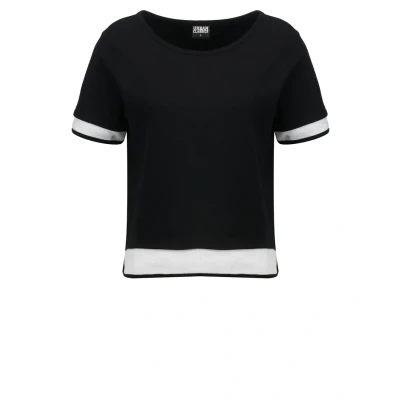 Obrázek Urban Classics Ladies Terry Mikina, Ženy, Velikost: XS, Black/white