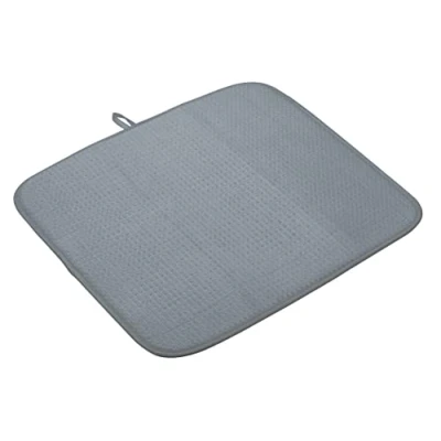 Obrázek KitchenCraft Super Absorbierende Geschirr Abtropfmatte, Grau, 45 x 40 cm