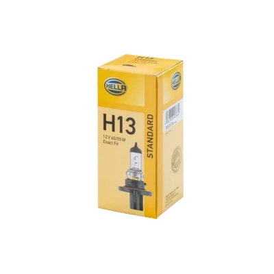 Obrázek HELLA Halogenová žárovka H13 standard 12V 60/55W Provedení patice žárovka: P26. 4t krabice množství: 1 8GJ 008 837 121