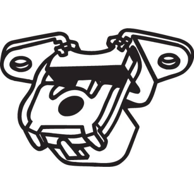 Obrázek Bosal 255 186 Nárazníkem, tlumič