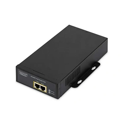 Obrázek DIGITUS PoE++ vstřikovač IEEE802.3at Gigabit Ethernet 95 wattů max. 55 voltů PoE Modus A &amp; B