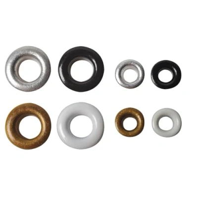Obrázek Fiskars Očka ve 2 různých velikostech, Ø 3,2 mm a 4,8 mm, kulatá, 120 kusů, barevná, 1004719
