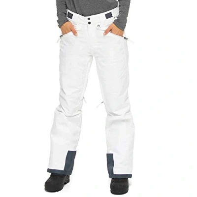Obrázek Arctix Damen Hochwertige, isolierte Schneehose Skihose, Weiss/opulenter Garten, X Small