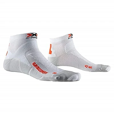 Obrázek X Socks Unisex Funktionssocken Run Discovery New Socks, Blanc/gris Dolomite, 35 38 EU
