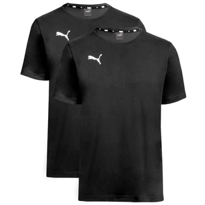 Obrázek PUMA Pánské tričko, černé,, Black balení 2 ks