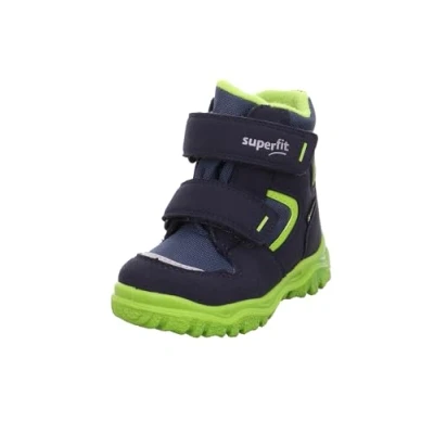 Obrázek Superfit HUSKY1 warm gefütterte Gore Tex Schneestiefel, BLAU/GRÜN 8020, 26 EU