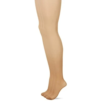 Obrázek Goldenlady Damen My Secret Silhouette 30 3p Halterlose Strümpfe, DEN, Gold (Bronzer K30a), X Large (Herstellergröße: 5 XL) (3er Pack)