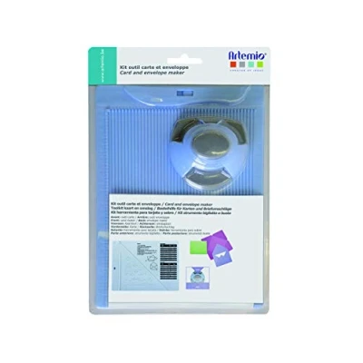 Obrázek Artemio Kit Schaffung von Umschlag und Karte mit Locher, Kunststoff, Mehrfarbig, 17,5 x 5 26 cm